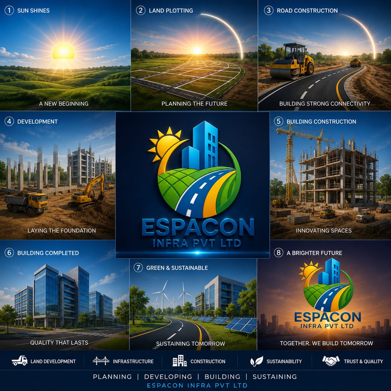 Espacon Infra team on site